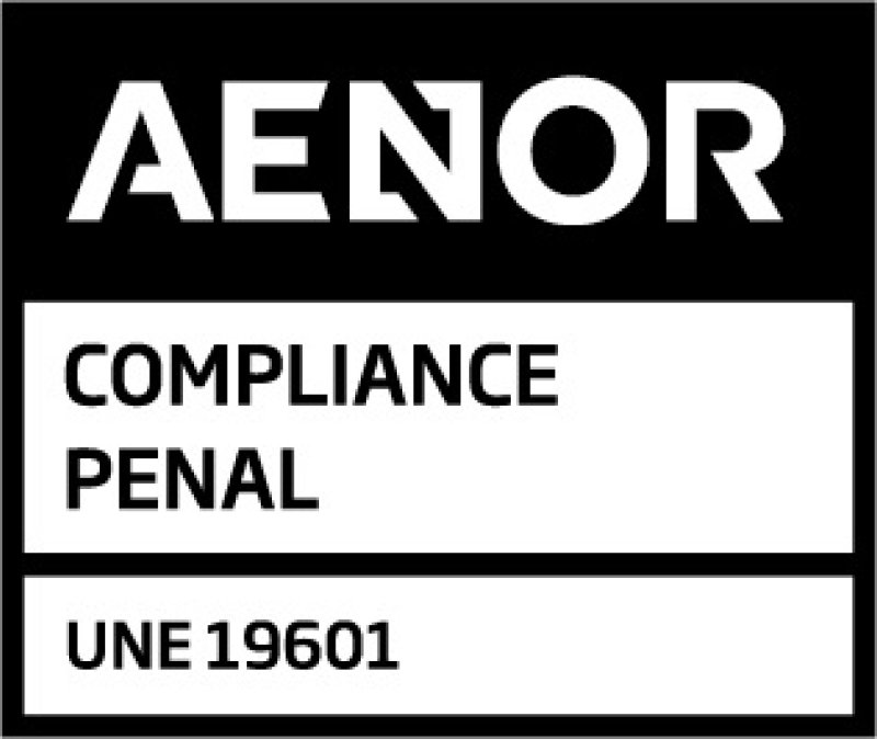 Logo de Aenor penal compliance concedido a Global Exchange